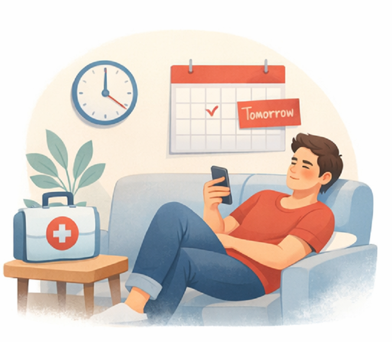 Trễ nải chăm sóc sức khỏe – chữ ‘để mai’ có thể khiến bệnh âm thầm nặng lên.